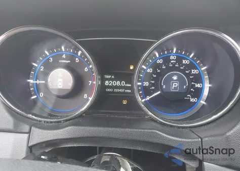 2011 Hyundai Sonata Gls from USA, damaged, VIN 5NPEB4AC1BH082357